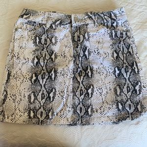 Snakeskin Skirt